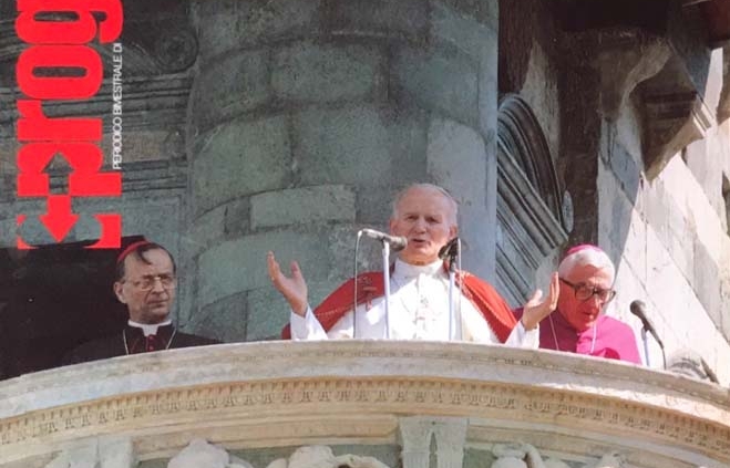 Il santo Padre a Prato